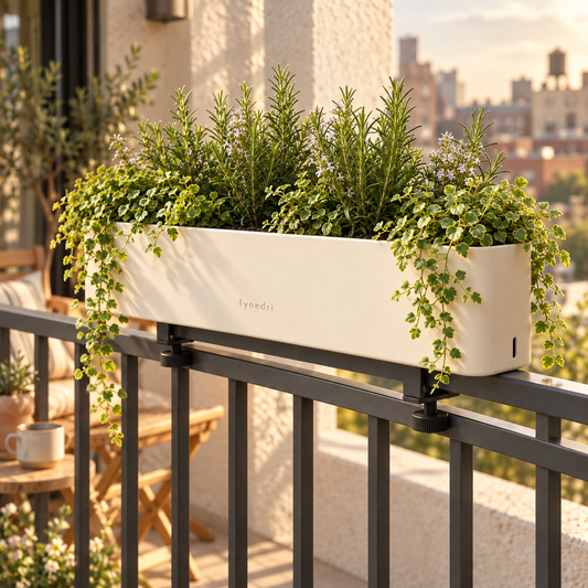 Fynedri Ledge Adjustable Railing Planter Box