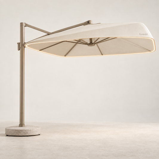 Fynedri Halo Shade LED Outdoor Parasol